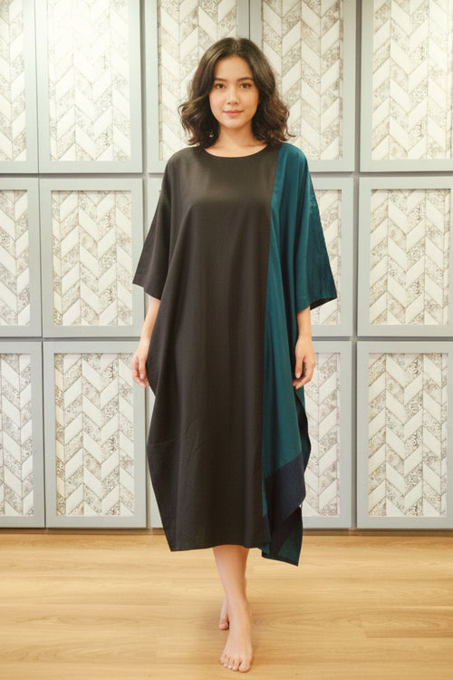 Black Lounge Dress-Align by Rashmi Chowdhary