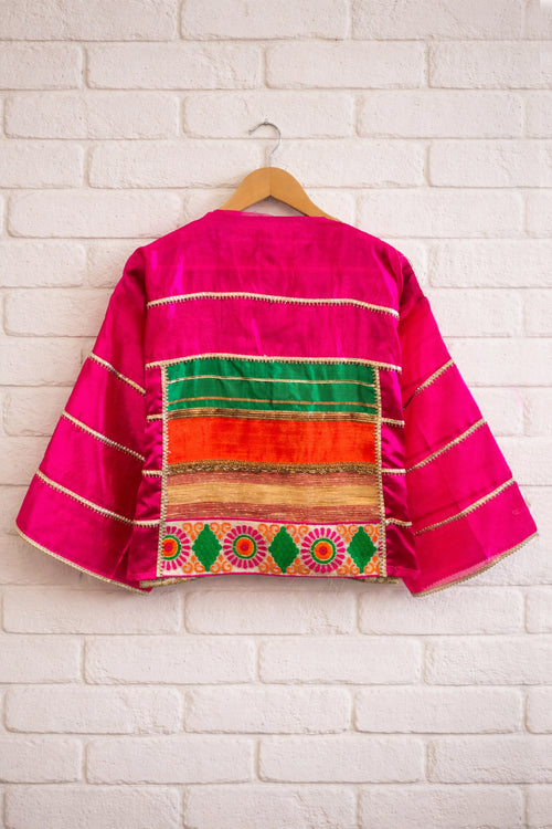 Pataka festive long Blouse unstitched