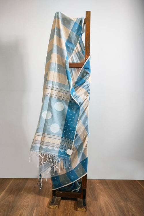 Jamdani cotton sari