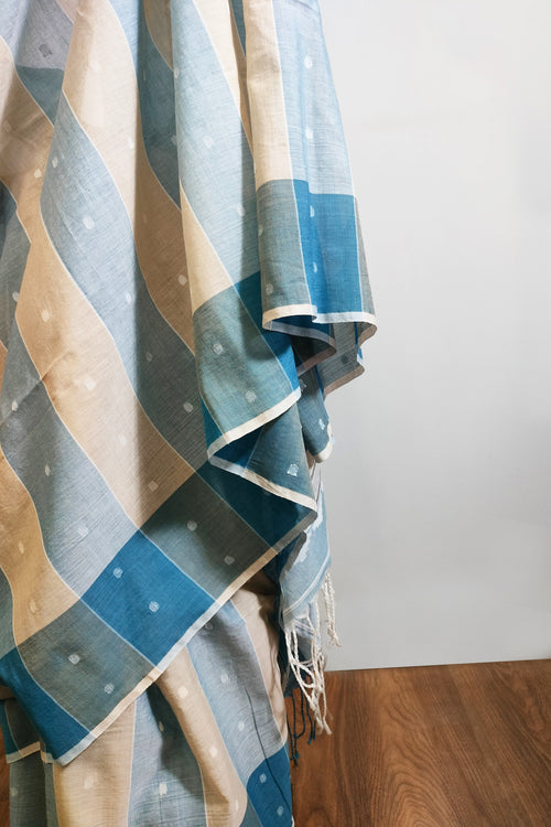 Jamdani cotton sari