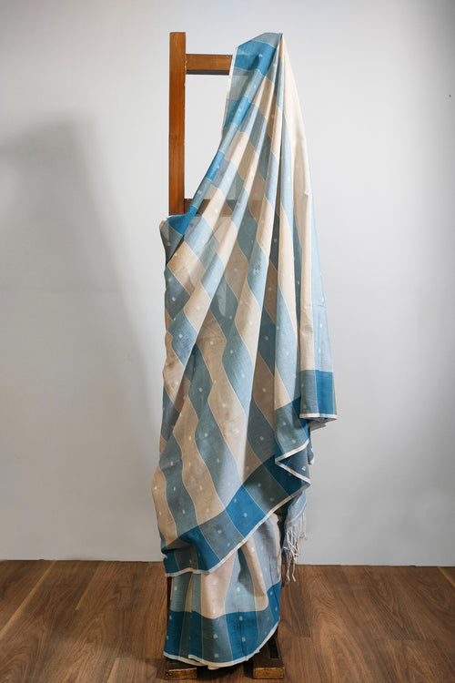 Jamdani cotton sari