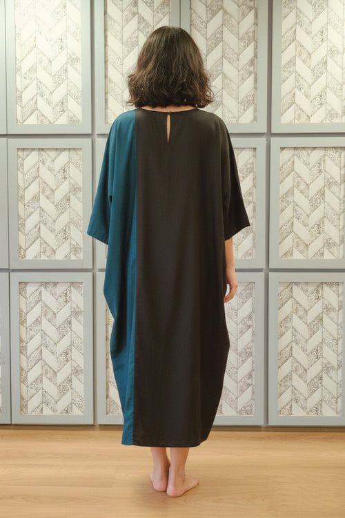 Black Lounge Dress-Align by Rashmi Chowdhary