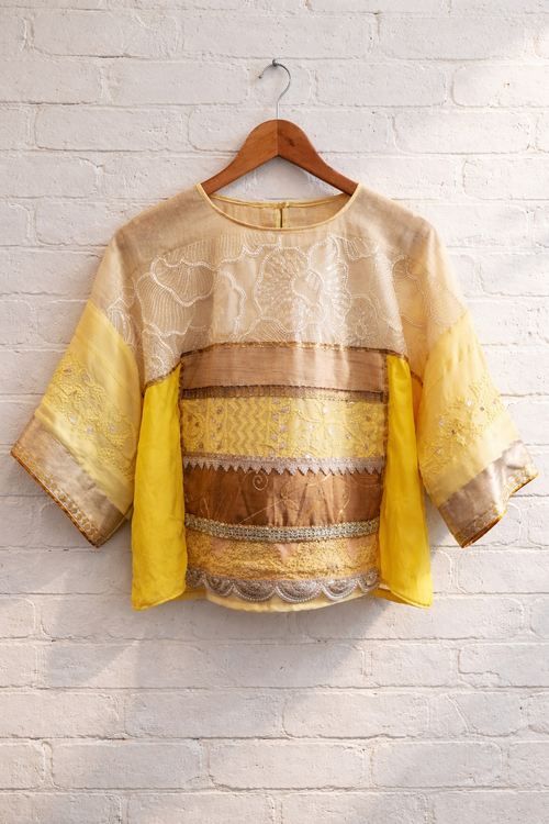 Yellow Pataka Loose Blouse