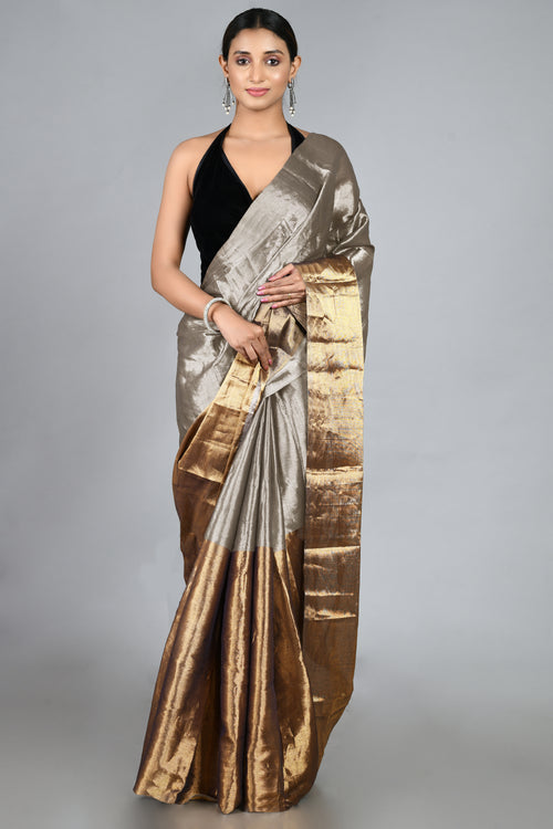 Glam tissue saree