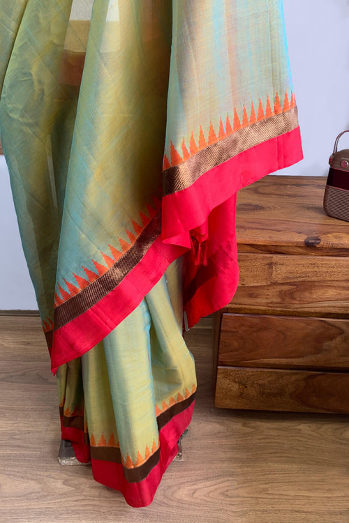 Gadwal sari (silk)